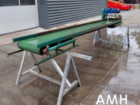 Convoyeur  3740X495 TRANSPORTBAND VLAKKE BAND FLAT BELT CONVEYOR BELT FLACHBAND FÖRDERBAND