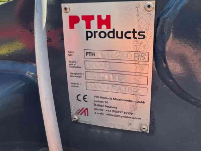 Fraise rotative  PTH steenfreesmachine / crusher CR250 RS
