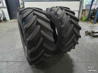 Roues, Pneus, Jantes, Barillets Jumelage Michelin 540/65R28