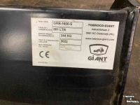 Godets chargeur Giant grondbak 1.60