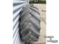 Roues, Pneus, Jantes, Barillets Jumelage Michelin Set Michelin Banden 540/65R28 Multibib Vaste Velgen