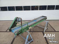 Convoyeur  2870X400 TRANSPORTBAND VLAKKE BAND FLAT BELT CONVEYOR BELT FLACHBAND FÖRDERBAND