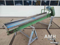 Convoyeur  2870X400 TRANSPORTBAND VLAKKE BAND FLAT BELT CONVEYOR BELT FLACHBAND FÖRDERBAND