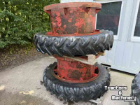 Roues, Pneus, Jantes, Barillets Jumelage Alliance 12.4R46 en  11.2 R32 en Kleber 12.4 R46