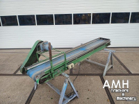 Convoyeur  Vlakke band 2870X400 TRANSPORTBAND VLAKKE BAND FLAT BELT CONVEYOR BELT FLACHBAND FÖRDERBAND
