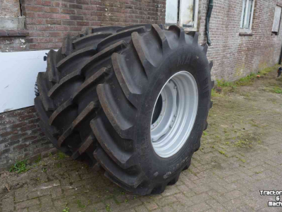 Roues, Pneus, Jantes, Barillets Jumelage Michelin 600/70r30