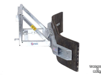 Rabot caoutchouc Qmac 180 SCHUIF VAST FUCHS BORD