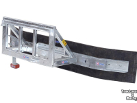Rabot caoutchouc Qmac 180 SCHUIF VAST FUCHS BORD