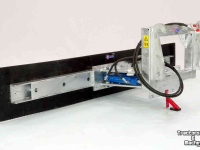 Rabot caoutchouc Qmac 150 HYDR. SCHUIN WEIDEMANN HAAK Rubberschuif / Erfschuif / Mestschuif / Sneeuwschuif / Terreinschuif / Modderschuif