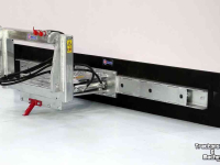 Rabot caoutchouc Qmac 150 HYDR. SCHUIN WEIDEMANN HAAK Rubberschuif / Erfschuif / Mestschuif / Sneeuwschuif / Terreinschuif / Modderschuif