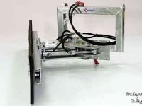 Rabot caoutchouc Qmac 150 HYDR. SCHUIN WEIDEMANN HAAK Rubberschuif / Erfschuif / Mestschuif / Sneeuwschuif / Terreinschuif / Modderschuif
