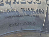 Roues, Pneus, Jantes, Barillets Jumelage Michelin 605/70R20.5  24R20.50
