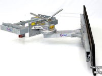 Rabot caoutchouc Qmac 270 MECH SCHUIN LEPELINSTEEK