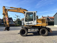 Pelleteuse Liebherr A312 Hydr-Snelwissel, Kantelstuk.