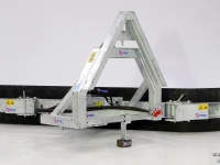 Rabot caoutchouc Qmac Rubberschuif met hydraulische schuinverstelling