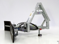 Rabot caoutchouc Qmac Rubberschuif met hydraulische schuinverstelling