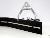 Rabot caoutchouc Qmac Rubberschuif met hydraulische schuinverstelling