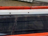 Convoyeur  Transportband vlakke band / flat belt conveyor belt / flachband förderband 3760X500 mm