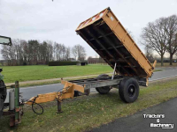 Benne agricole Kersten 6 tons 3 zijdige kipper degelijke kipwagen
