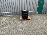 Roues, Pneus, Jantes, Barillets Jumelage BKT 7.00-12 AS 4 stuks op velg