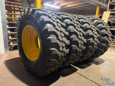 Roues, Pneus, Jantes, Barillets Jumelage Trelleborg 460/70R24