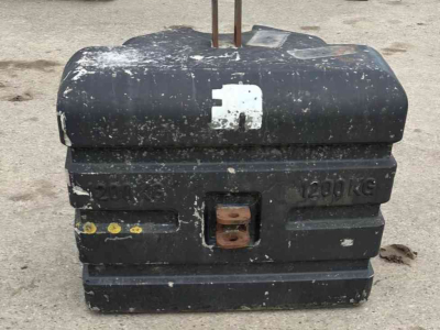 Poids frontaux  Frontgewicht 1200kg