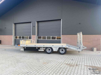 Semi-remorque surbaissé Heuvelmans Oprijwagen machinetransporter