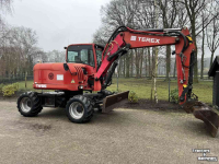 Pelles sur pneus Terex TW85 Mobiele kraan