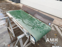 Convoyeur Verbruggen 1500X595 TRANSPORTBAND VLAKKE BAND FLAT BELT CONVEYOR BELT FLACHBAND FÖRDERBAND