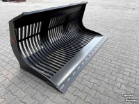 Godets à claire voie  Puinriek shovel 275 cm 2300 ltr.  JCB Volvo Lundberg