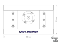 Matériel de déneigement Qmac SNEEUWPLOEG BLANCO FRAME