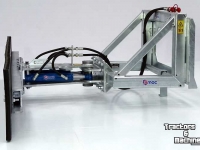 Autres matériel et accessoires d´étable Qmac Modulo Rubber feed scrapers 240cm hook up Mustang