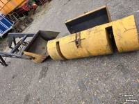 Chargeur frontal Stoll Voorlader incl 3 bakken