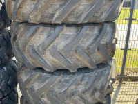 Roues, Pneus, Jantes, Barillets Jumelage Alliance 460/70R24