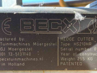 Taille-haie Becx Heggensnoeier