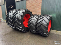 Roues, Pneus, Jantes, Barillets Jumelage Michelin 900/50R42 710/55R30