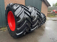 Roues, Pneus, Jantes, Barillets Jumelage Michelin 900/50R42 710/55R30