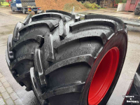 Roues, Pneus, Jantes, Barillets Jumelage Michelin 900/50R42 710/55R30