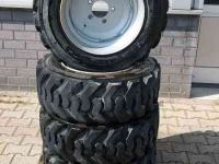 Roues, Pneus, Jantes, Barillets Jumelage Mitas 10-16.5 Skid Steer SK-02 90%