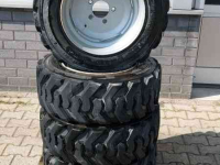 Roues, Pneus, Jantes, Barillets Jumelage Mitas 10-16.5 Skid Steer SK-02 90%