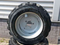 Roues, Pneus, Jantes, Barillets Jumelage Mitas 10-16.5 Skid Steer SK-02 90%
