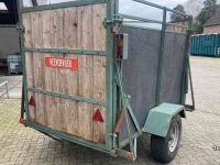 Bétaillière  Degelijke veewagen / veetransportwagen voor 2 koeien