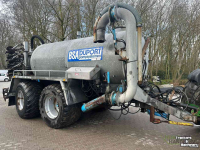 Tonneau de lisier Duport 10300L tandem met bemester
