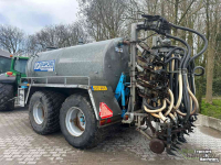 Tonneau de lisier Duport 10300L tandem met bemester