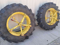 Roues, Pneus, Jantes, Barillets Jumelage Kleber 14.9R30  380/85R30