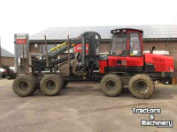 Véhicule automotrice arracheuse forestière Komatsu 835 Forwarder