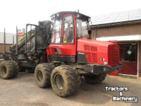Véhicule automotrice arracheuse forestière Komatsu 835