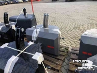Poids frontaux  850 KG Staalgewicht compact
