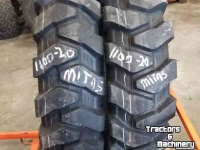 Roues, Pneus, Jantes, Barillets Jumelage Mitas 1100–20 Nieuw