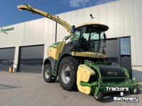 Ensileuse automotrice Krone BigX 580, EF300 pickup, EC 600-2 8R. maisbek.